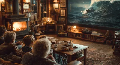 Люди смотрят кино!